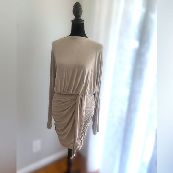 Free people siesta convertible mini Wrap Dress Size L - Picture 5 of 15